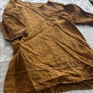 Bryn Walker Mustard Tunic Top